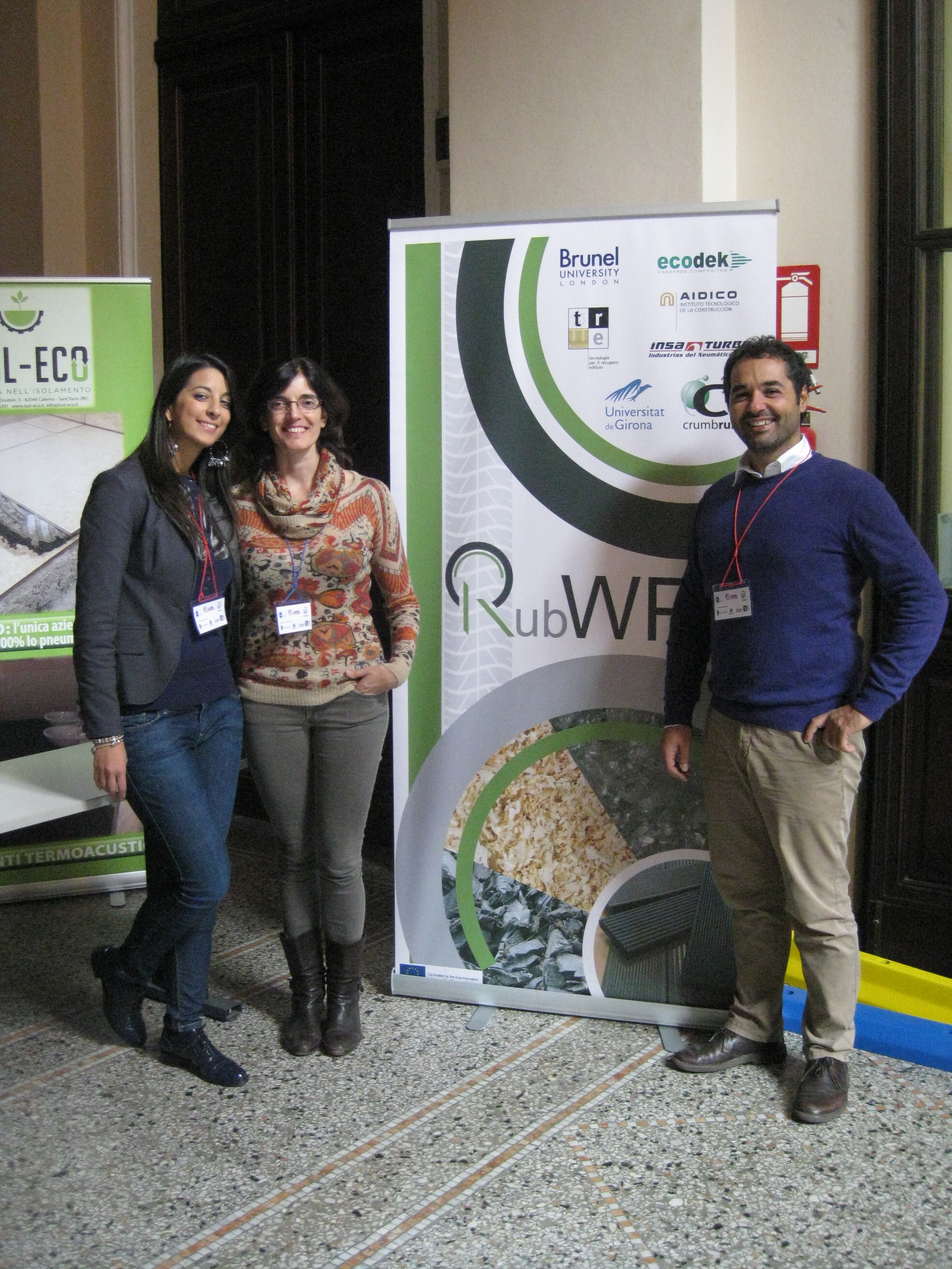 RubWPC @ International Seminar for Safer and more Sustainable City Life in Turin